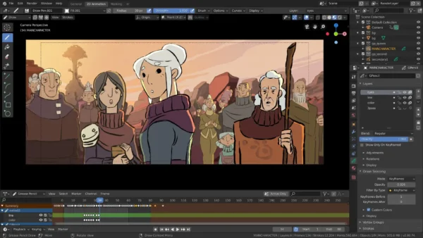 Blender 2D Animation Course (English)