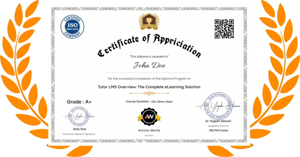 certificate 1 1